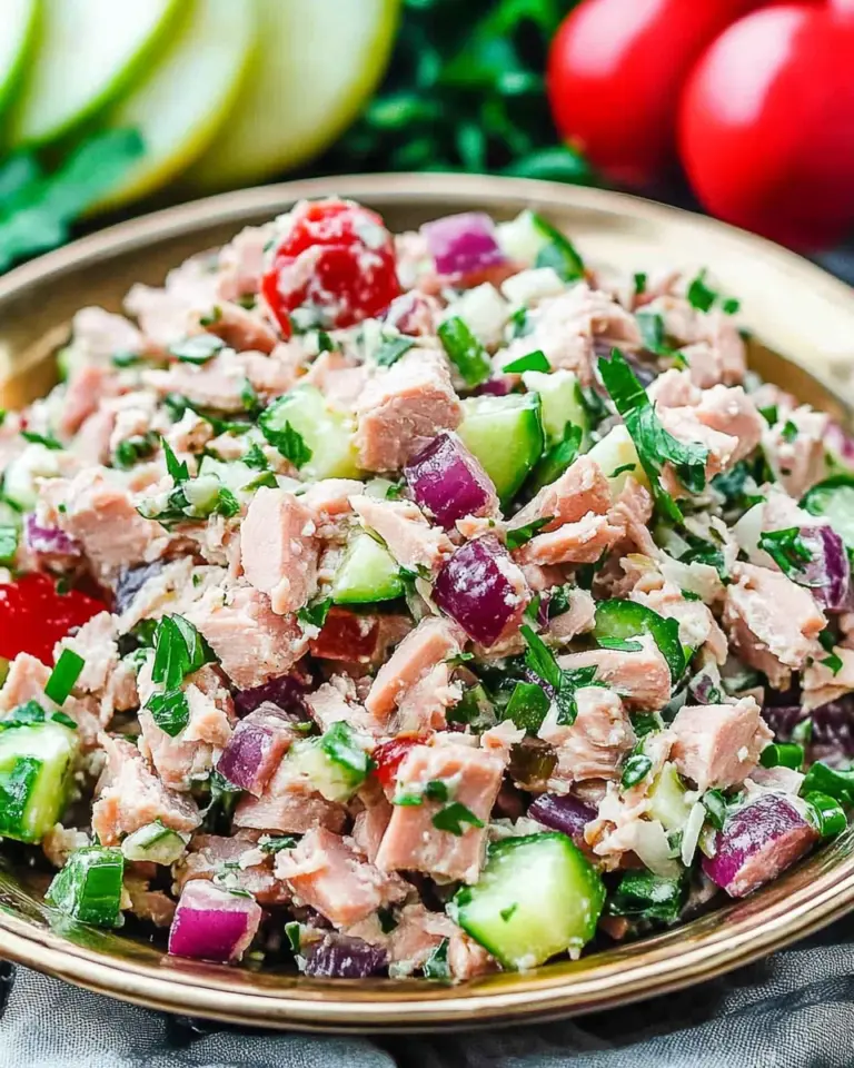10-Minute Mediterranean Tuna Salad
