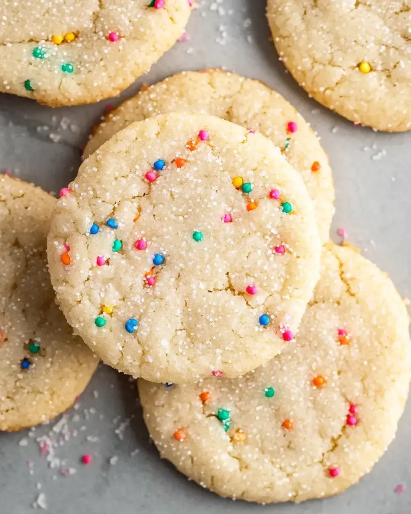 {3-Ingredient} Easy Sugar Cookies