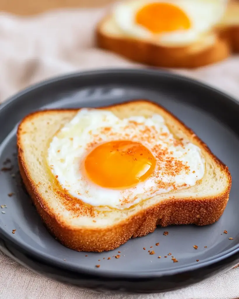 Air Fryer Egg Toast