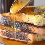 Almond Poppy Seed French Toast