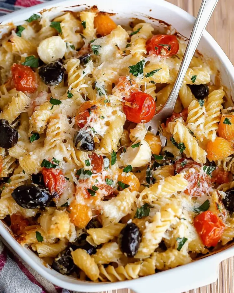 Baked Mediterranean Pasta