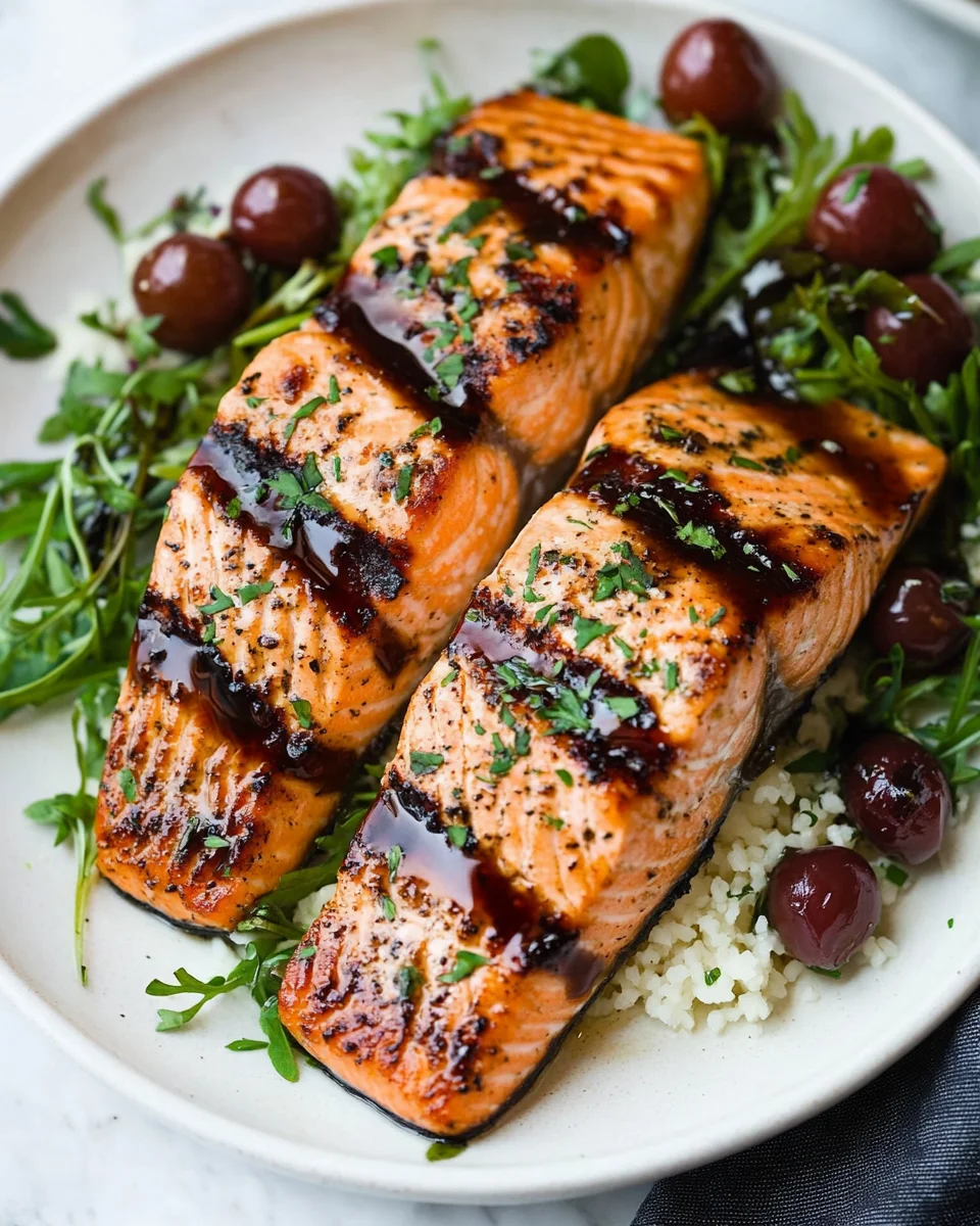 Balsamic Glazed Salmon