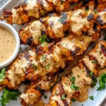 Bang Bang Chicken Skewers