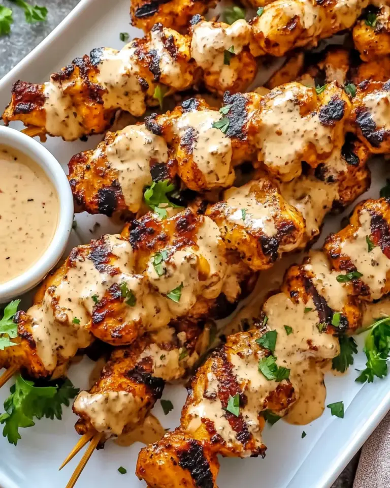 Bang Bang Chicken Skewers