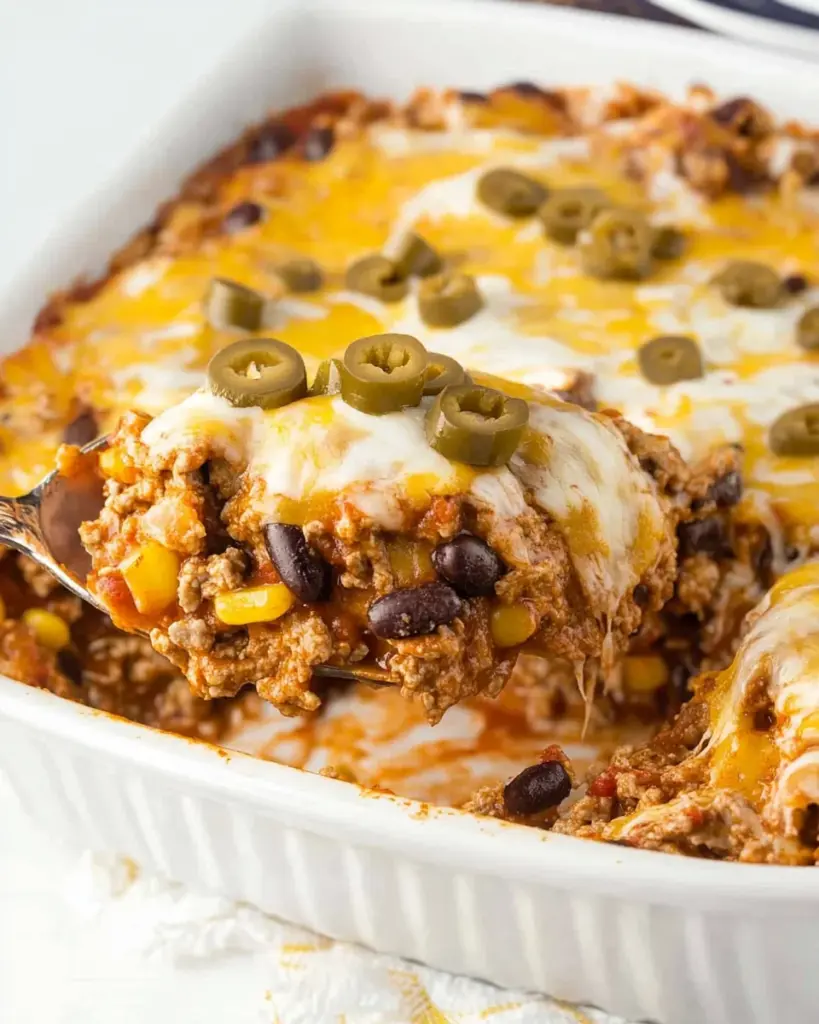 Beef Enchilada Casserole