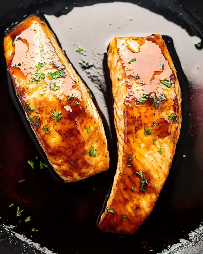 Brown Sugar Glazed Salmon