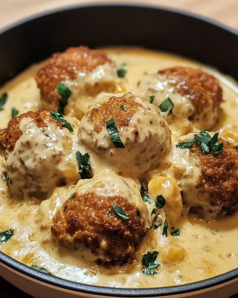 Carnivore Creamy Meatballs