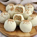 Carrot Cake Ball Truffles