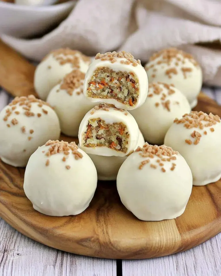 Carrot Cake Ball Truffles