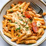 Cashew Cream Cajun Chicken Pasta