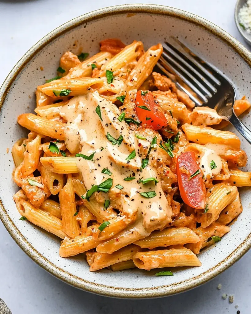 Cashew Cream Cajun Chicken Pasta