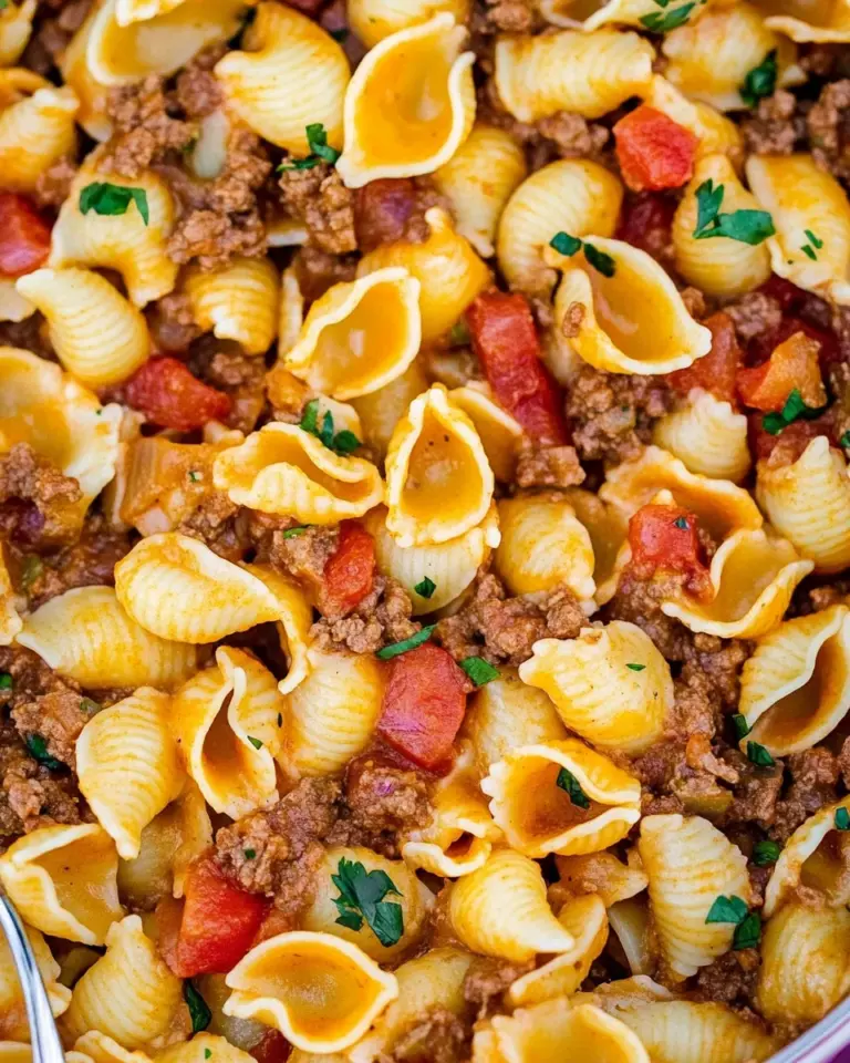 Cheesy Taco Pasta