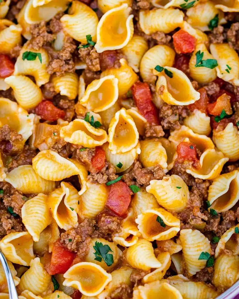 Cheesy Taco Pasta