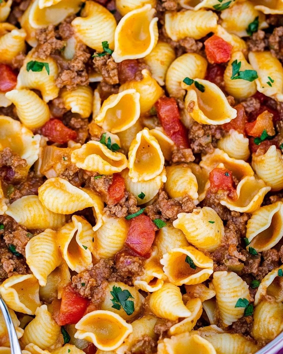 Cheesy Taco Pasta