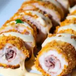 Chicken Cordon Bleu with Cheese Sauce