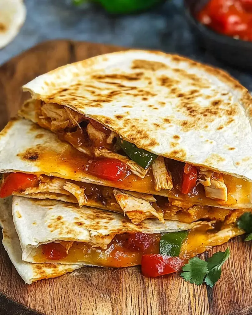 Chicken Fajita Quesadillas