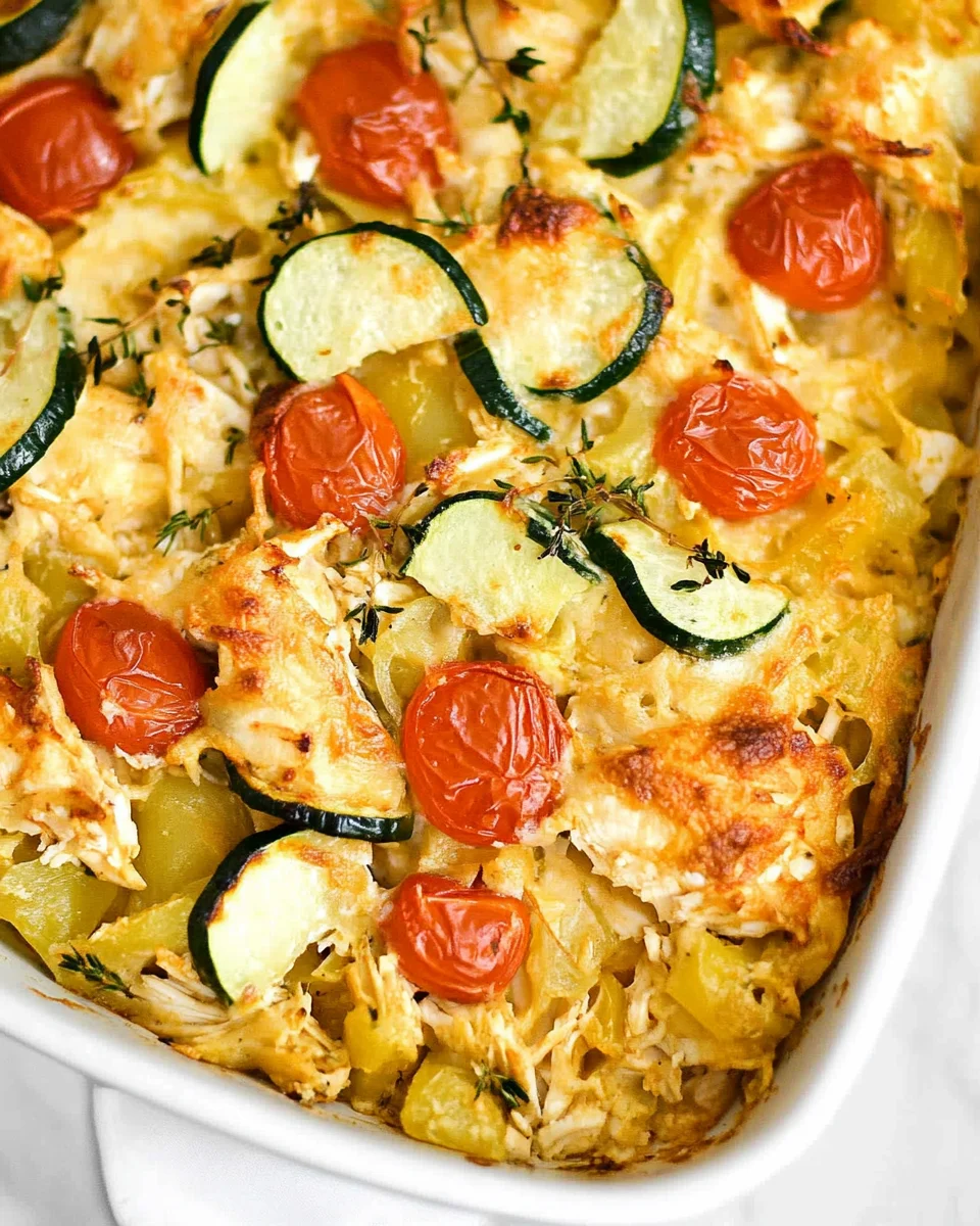Chicken Tzatziki Casserole 34 Chicken