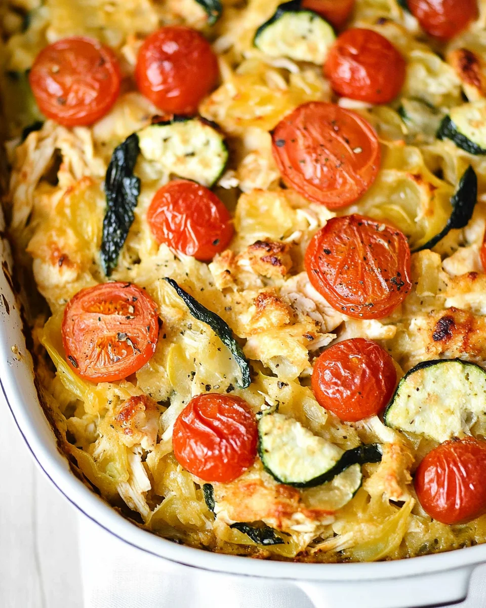 Chicken Tzatziki Casserole 35 Chicken