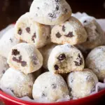 Chocolate Chip Snowball Cookies