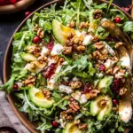 Christmas Salad with Honey Mustard Dressing