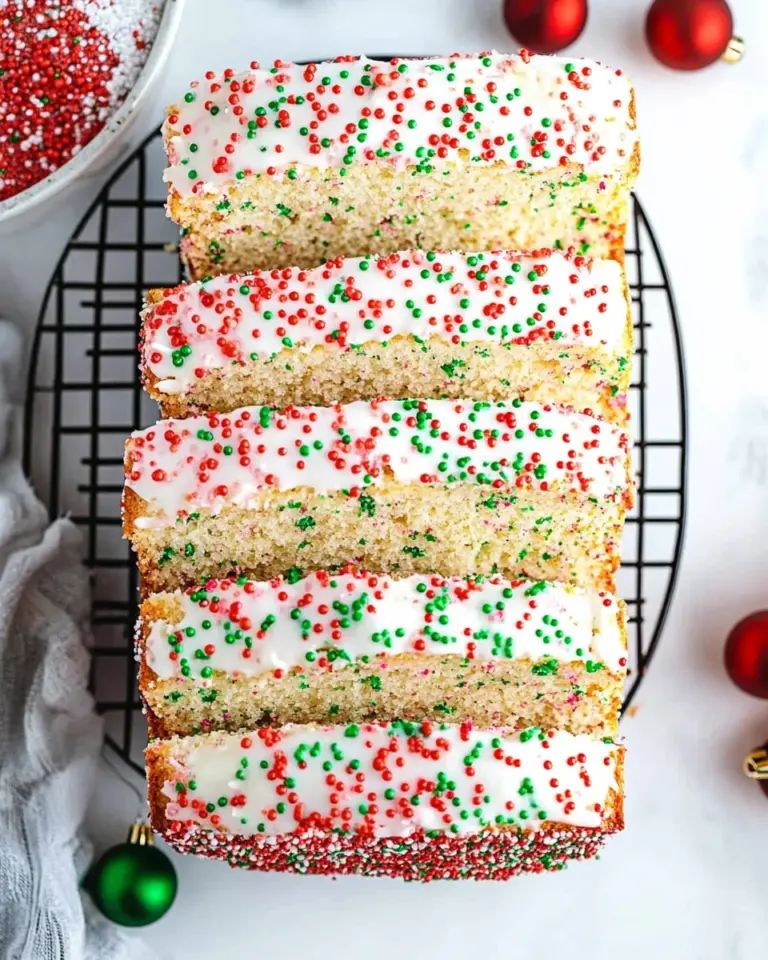 Christmas Sprinkle Buttermilk Bread
