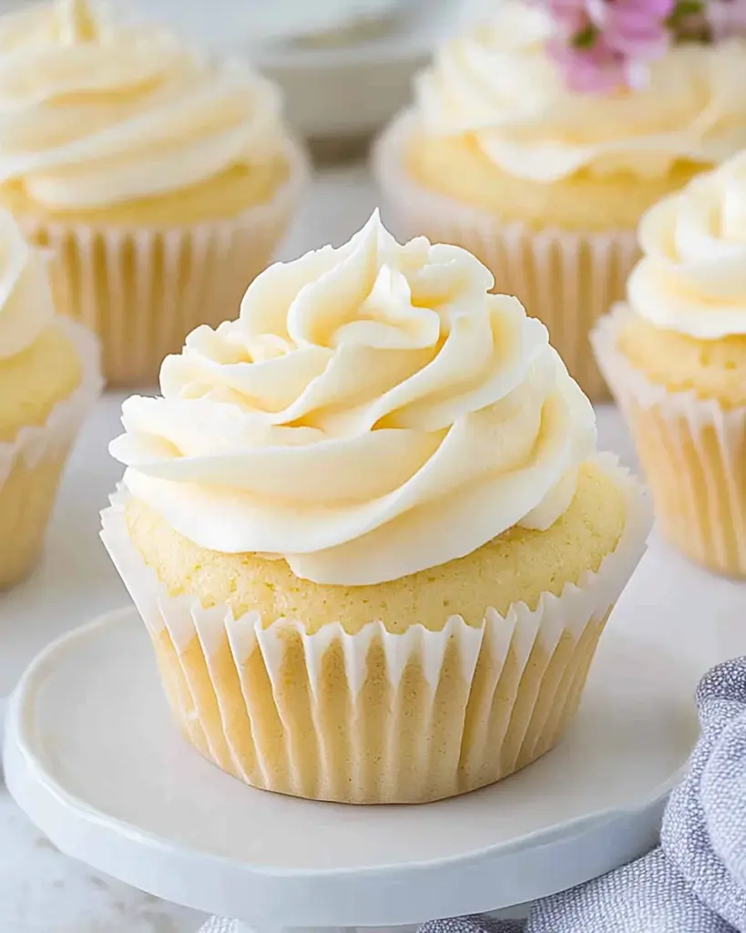 Classic Vanilla Cupcakes