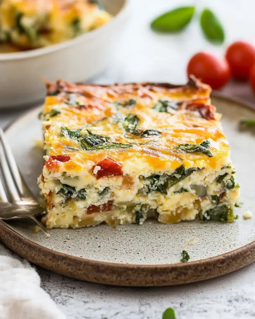 Cottage Cheese Egg Bake