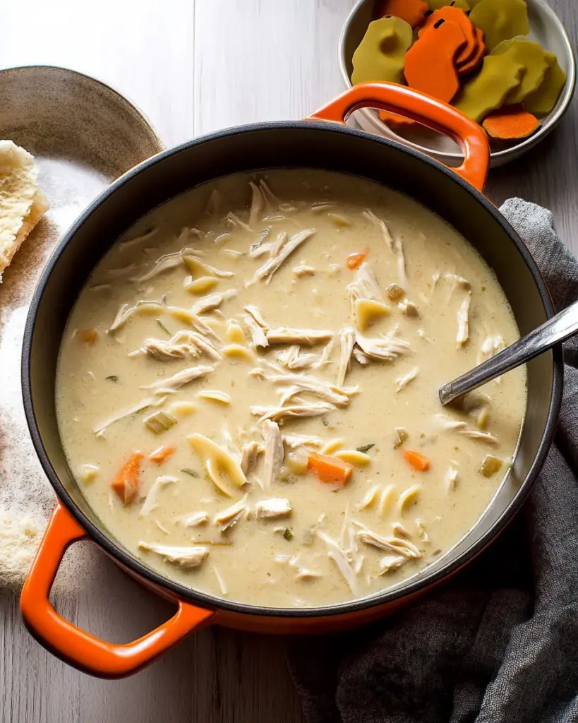 Creamy Chicken Noodle Soup