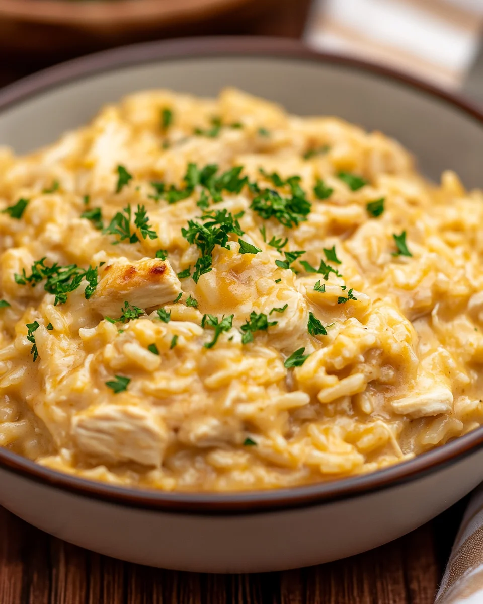 Creamy Chicken and Rice Casserole