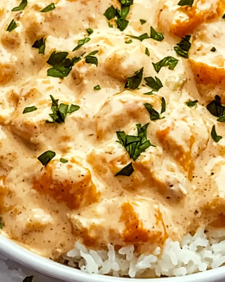 Creamy Smothered Chicken and Rice