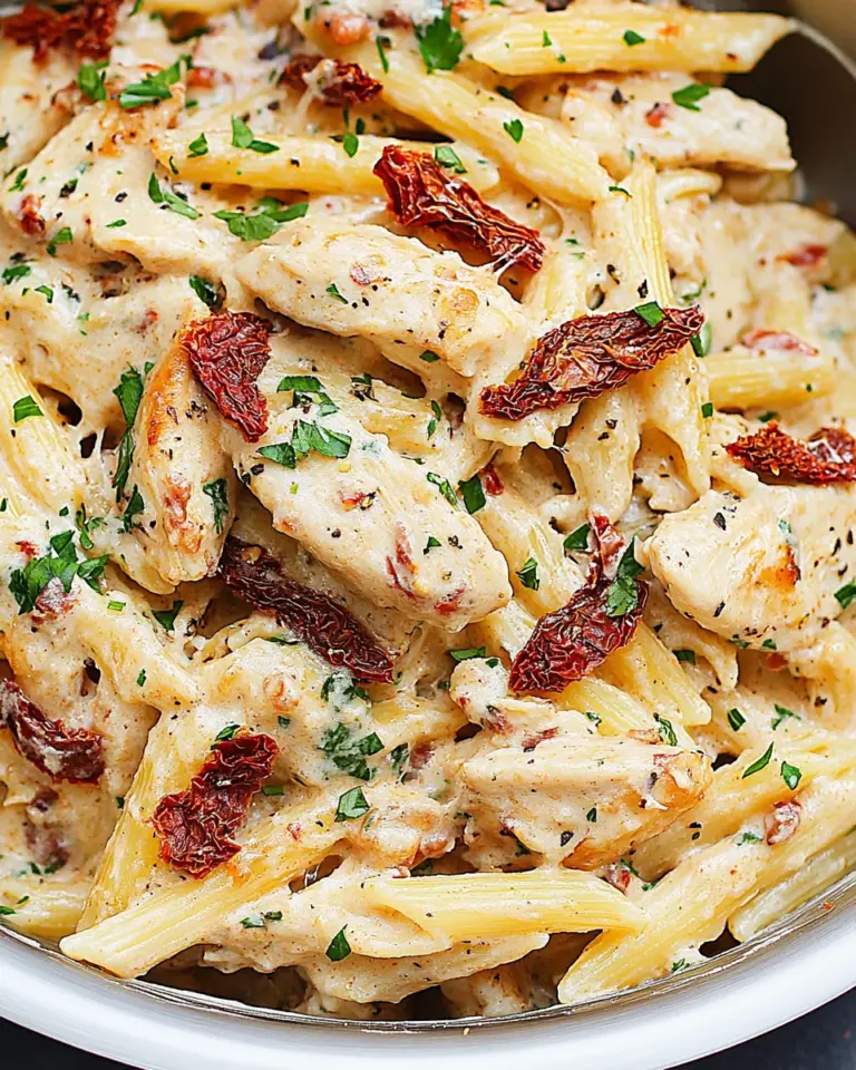 Creamy Sun-Dried Tomato Chicken Pasta