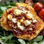 Crispy Hot Honey Feta Chicken