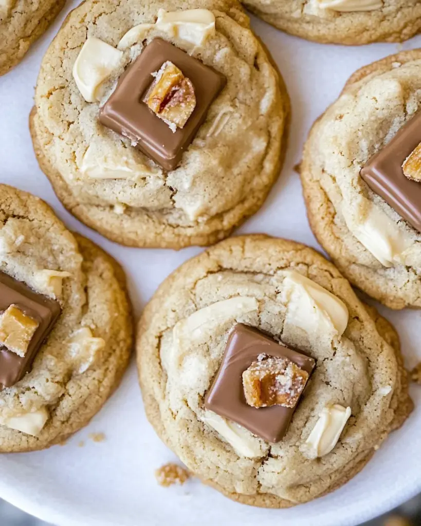 Crumbl Snickers Peanut Butter Cookies