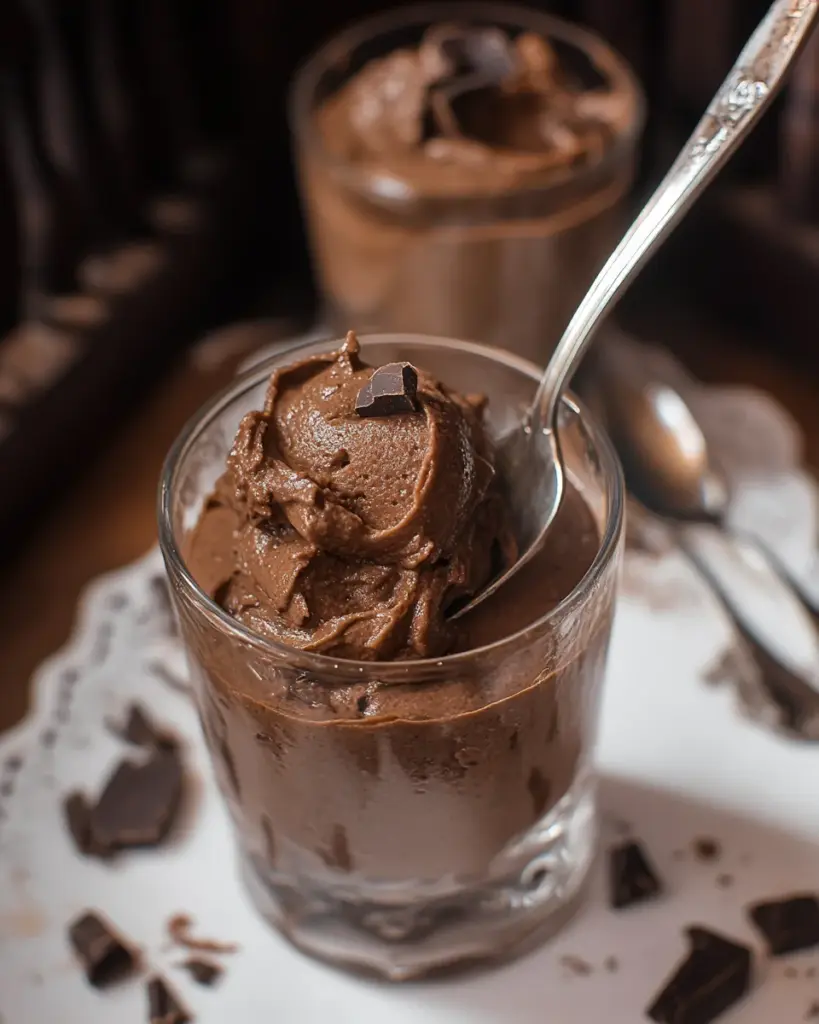 Easy 2-Ingredient Chocolate Mousse