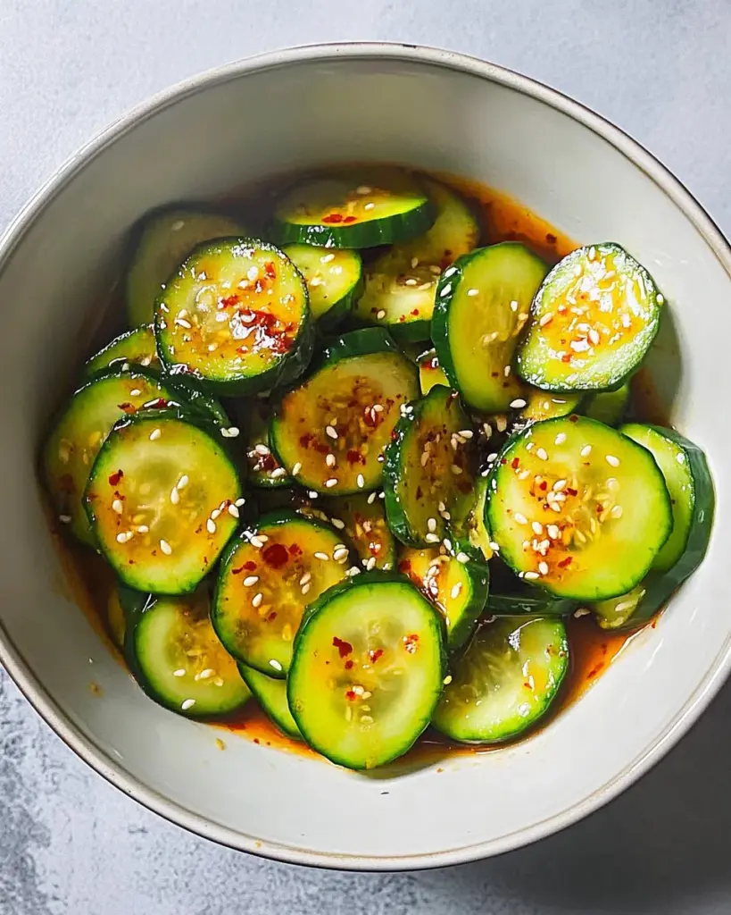 Easy Asian Cucumber Salad