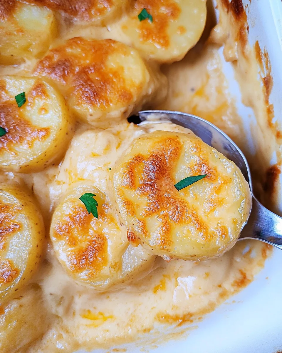 Easy Cheesy Scalloped Potatoes