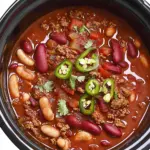 Easy Crockpot Chili