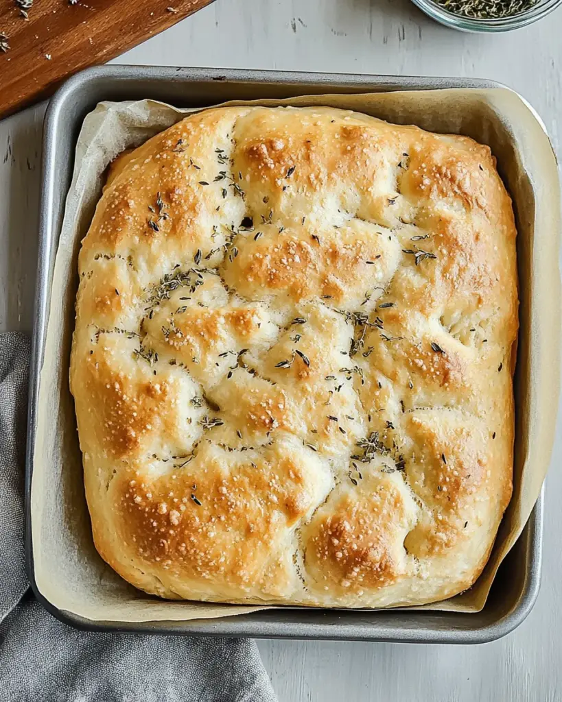 Easy Homemade Focaccia Bread