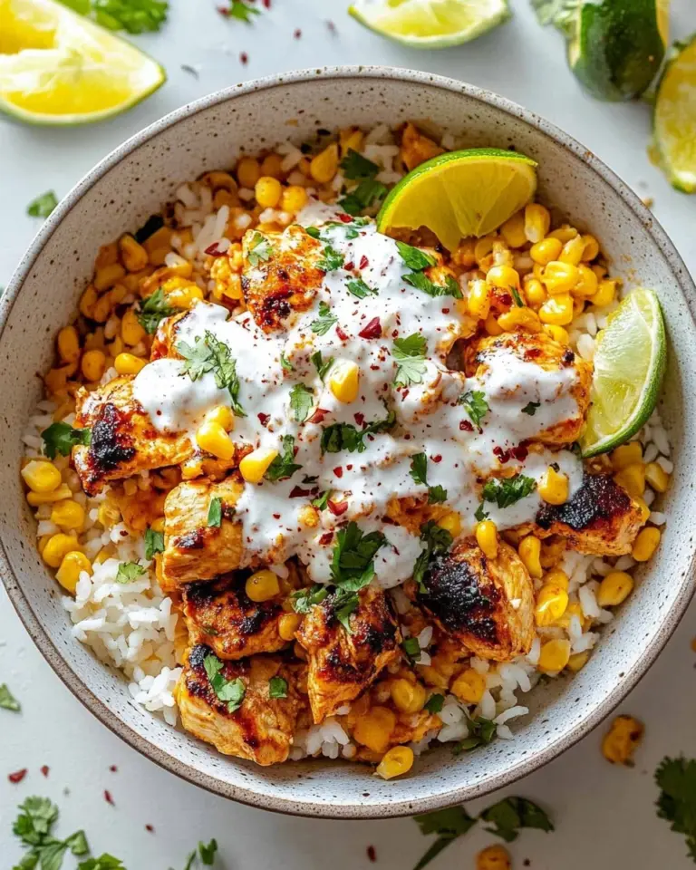 Easy Street Corn Chicken Rice Bowl