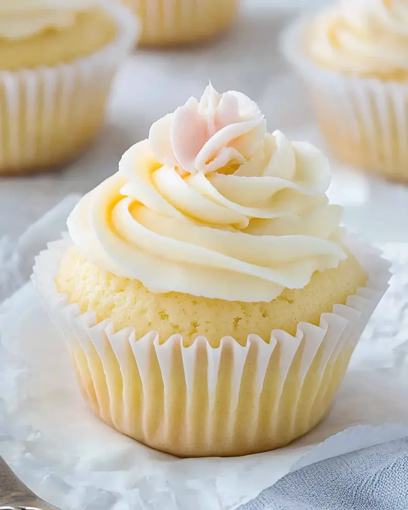 Easy Vanilla Cupcakes Recipe
