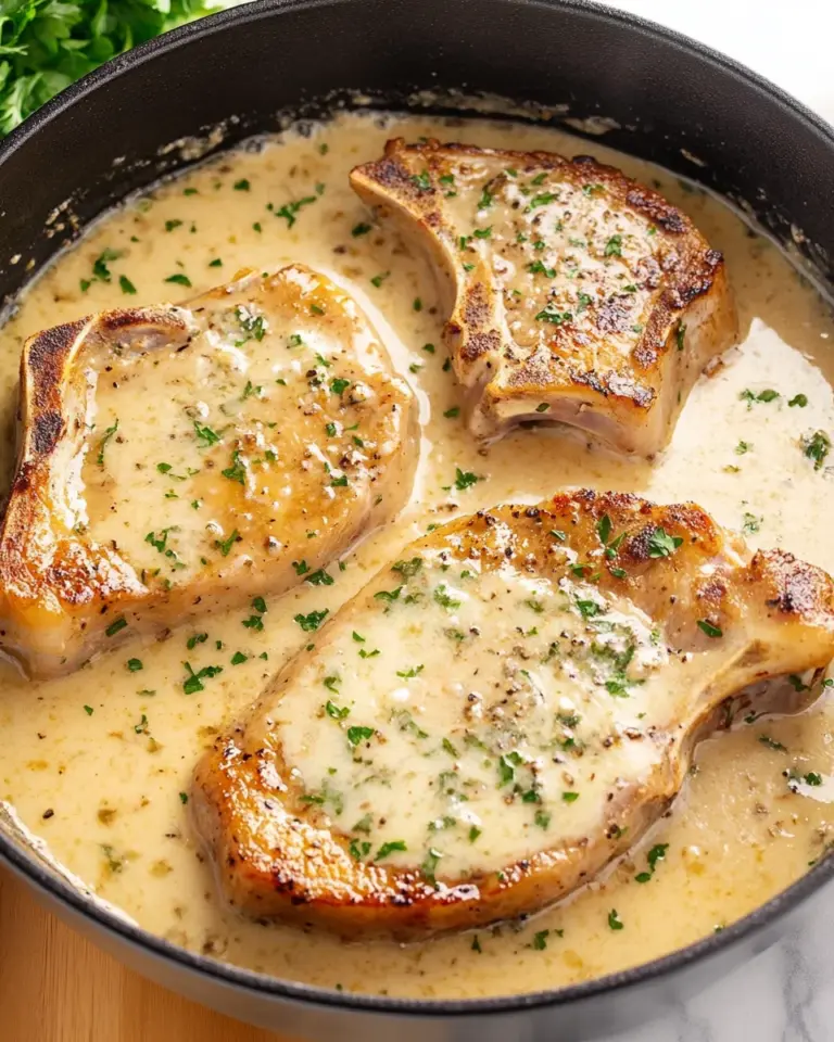 Garlic Parmesan Pork Chops