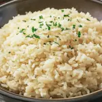 Garlic Parmesan Rice