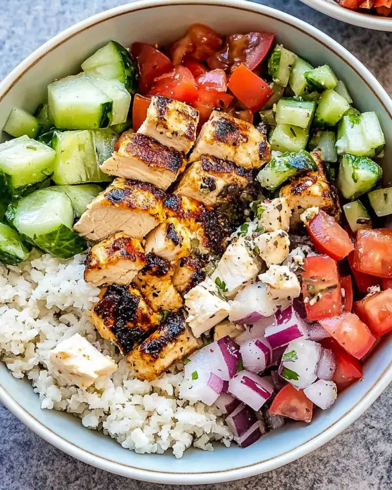 Greek Chicken Bowl