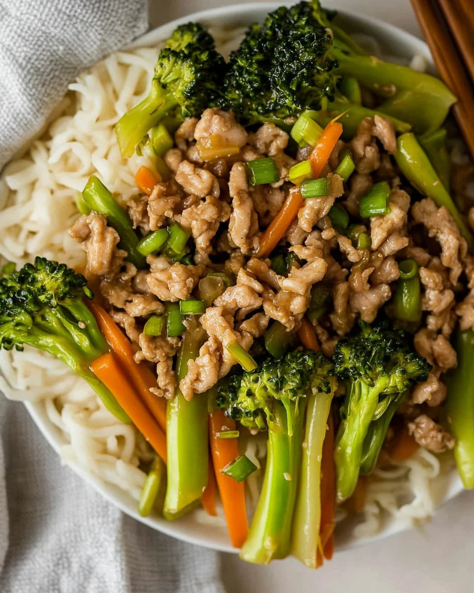 Ground Turkey Teriyaki Stir Fry