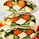 Healthy Chicken Avocado Wraps