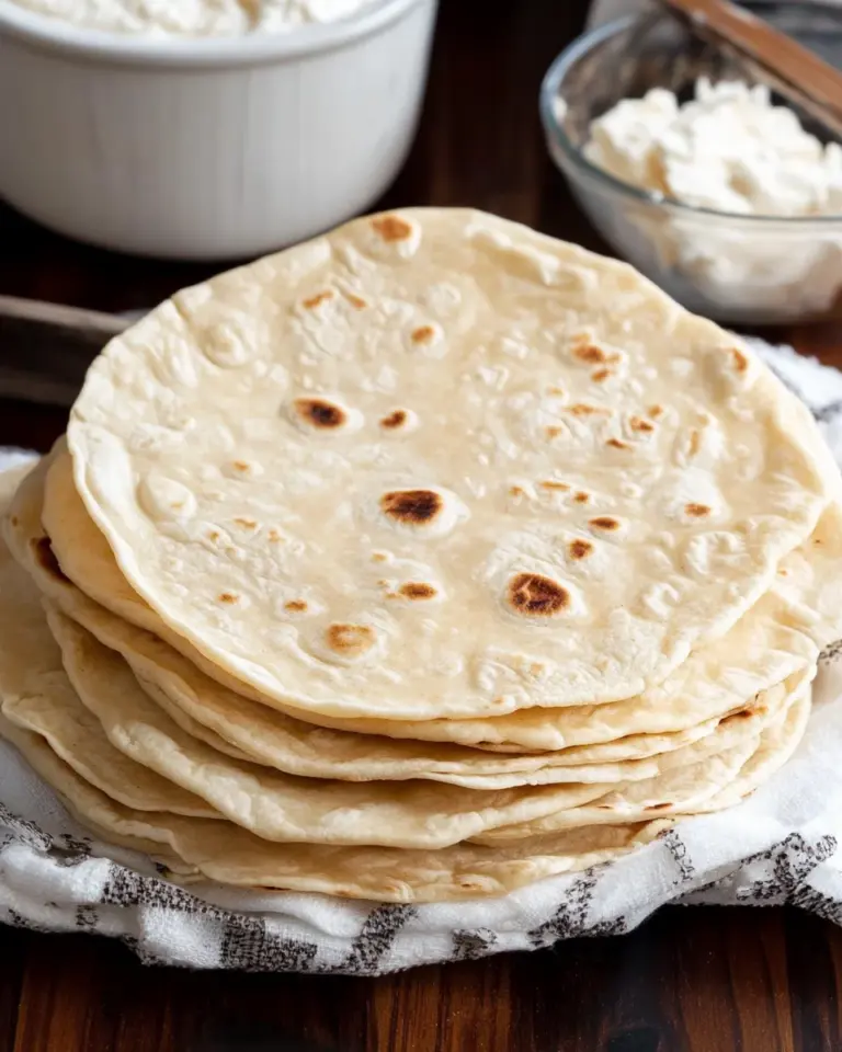 Homemade Flour Tortillas