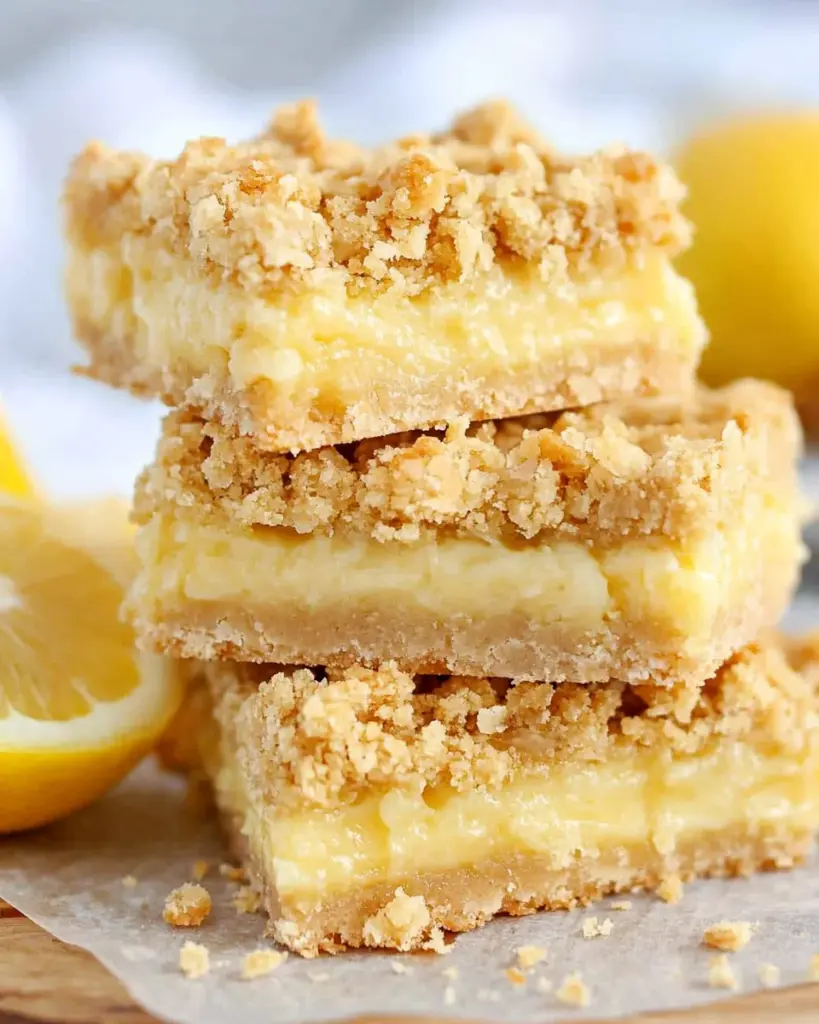 Homemade Lemon Crumb Bars