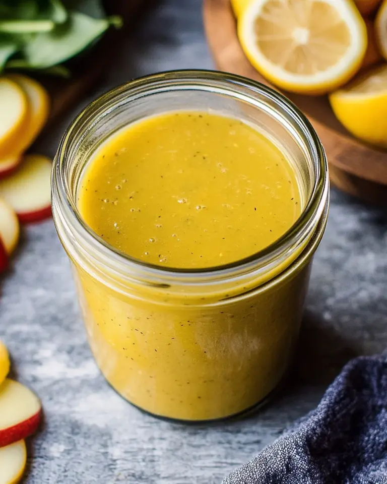 Honey Lemon Vinaigrette Salad Dressing Recipe