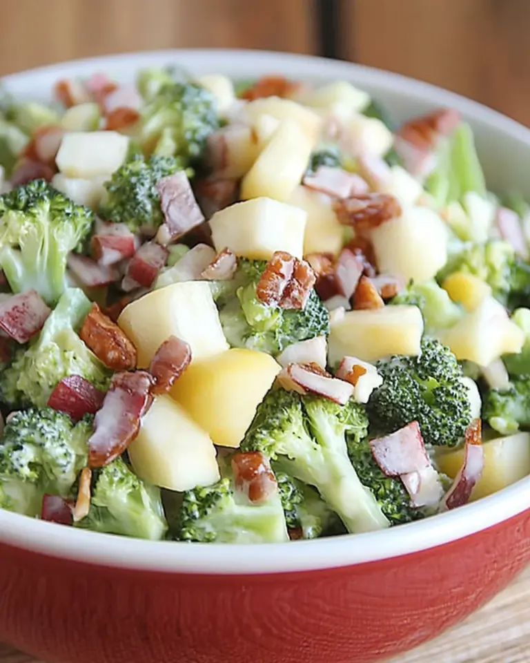 Honeycrisp Apple and Broccoli Salad