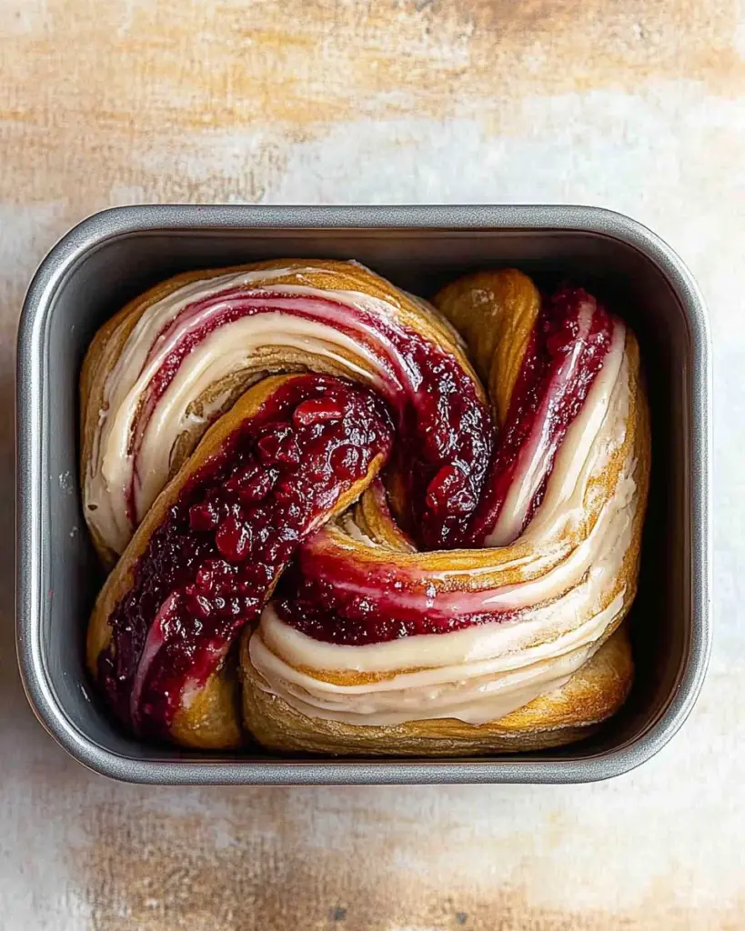 Jam Donut Babka (Vegan)